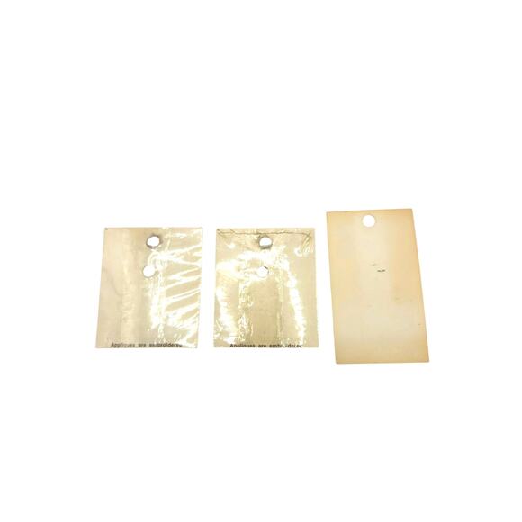 3 Vintage Sew-One Random Small Appliques Patches Sewing Needle Work Crafts Art - Picture 2 of 5